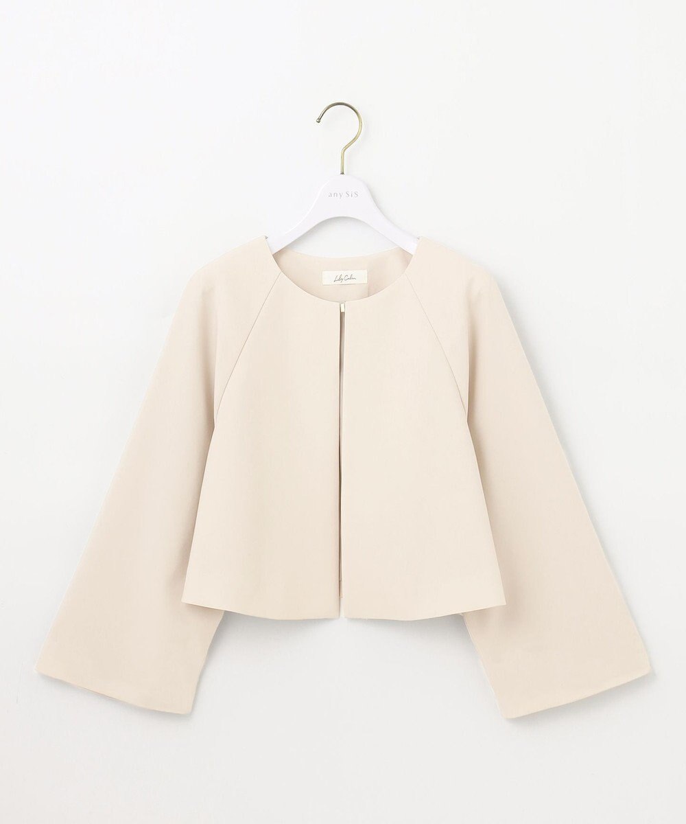 ANY SIS 【洗える】セレモニークロップド ジャケット 