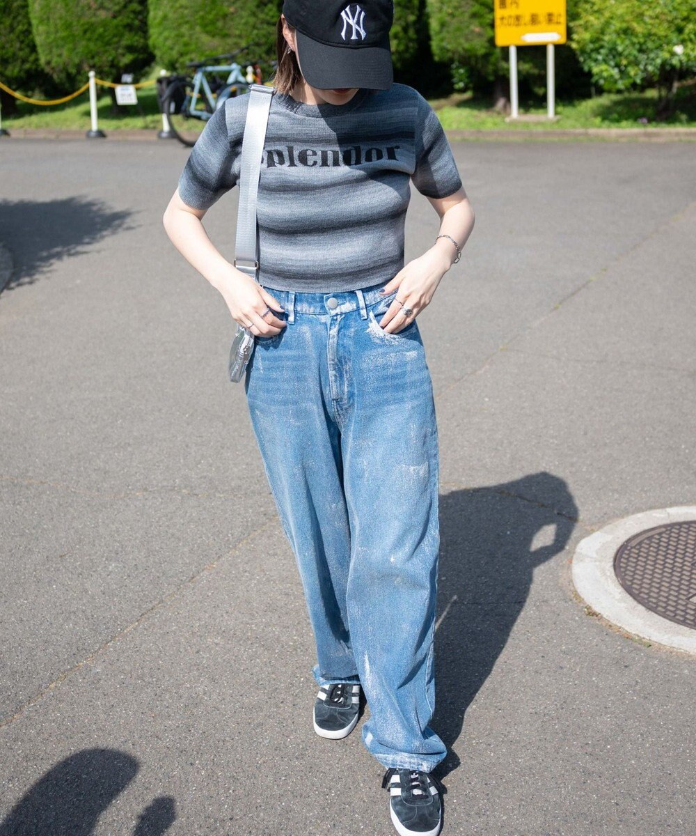 WEGO グラデーションちびニットT 