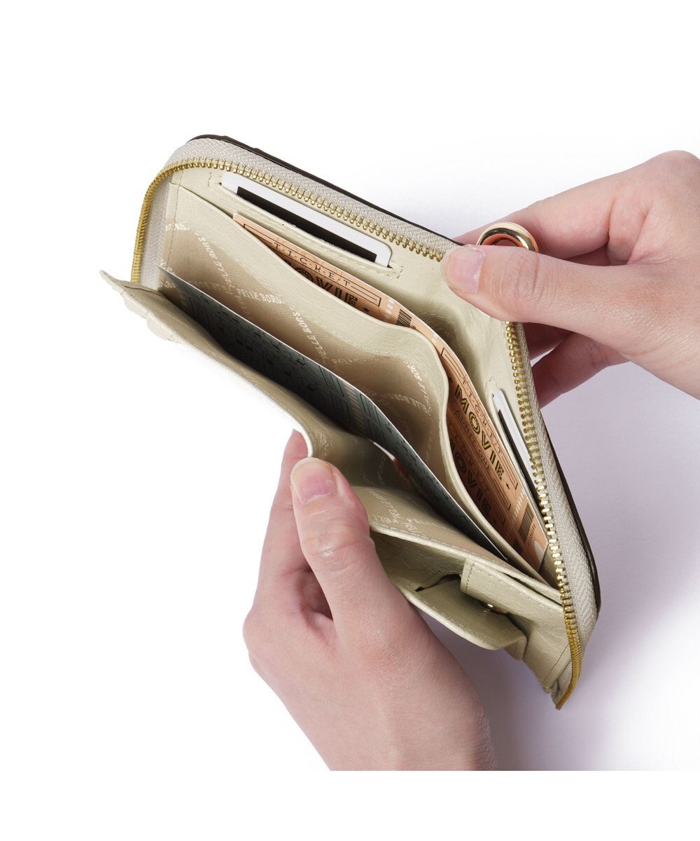 PELLE BORSA L字ファスナーミニ財布 Minato ミナト 3502 