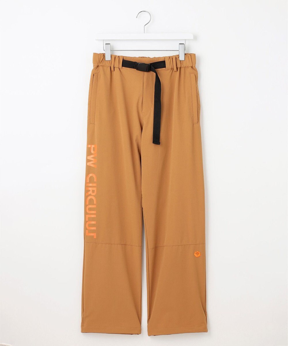 PW CIRCULUS 【裾スピンドル付 / 伸縮性あり 】【MEN】ベルト付 ヘムスピンドルパンツ 