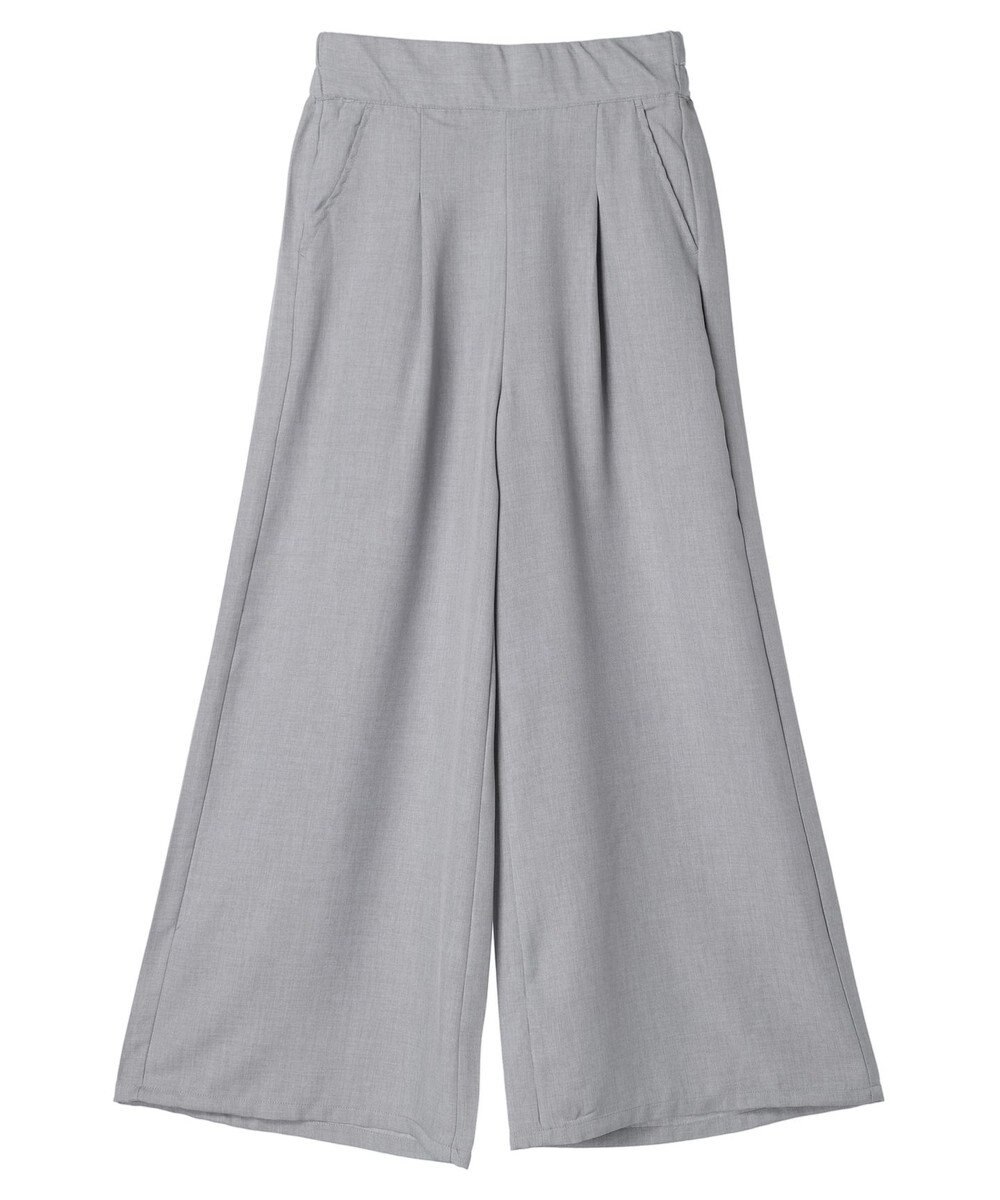 Green Parks ・ＥＬＥＮＣＡＲＥ　ＤＵＥ　リネンライクワイドパンツ 