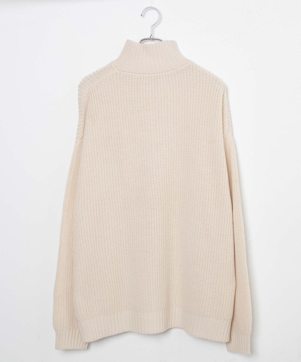 WEGO ルーズフィットハーフZIPプルオーバー 