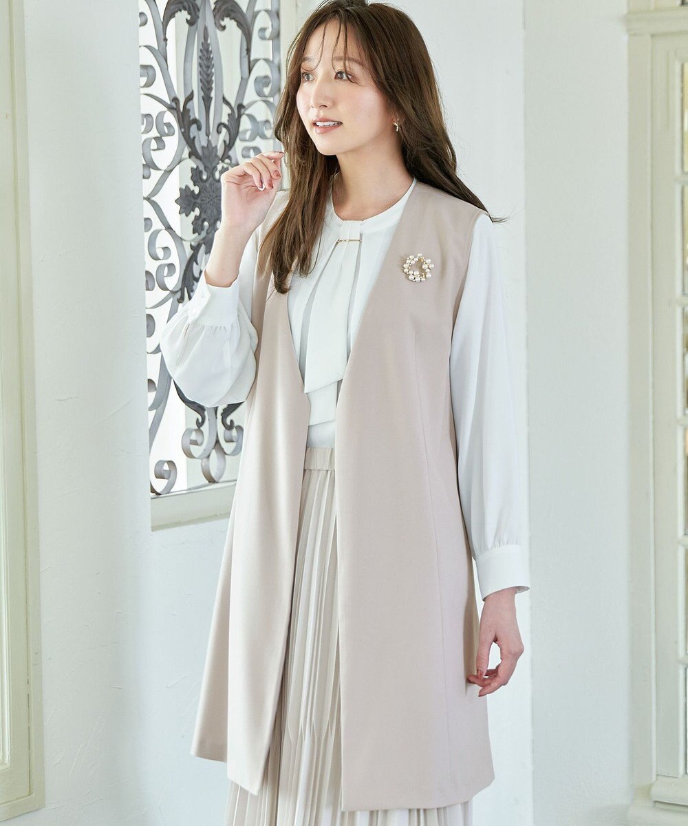 ANY サークルパールブローチ 