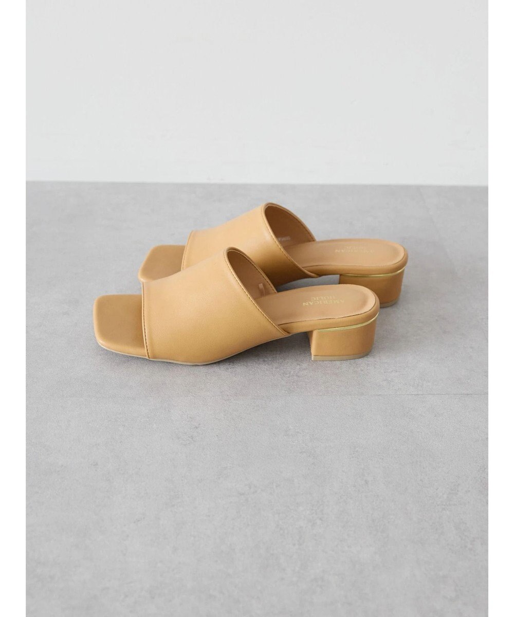 AMERICAN HOLIC スクエアトゥサンダル 