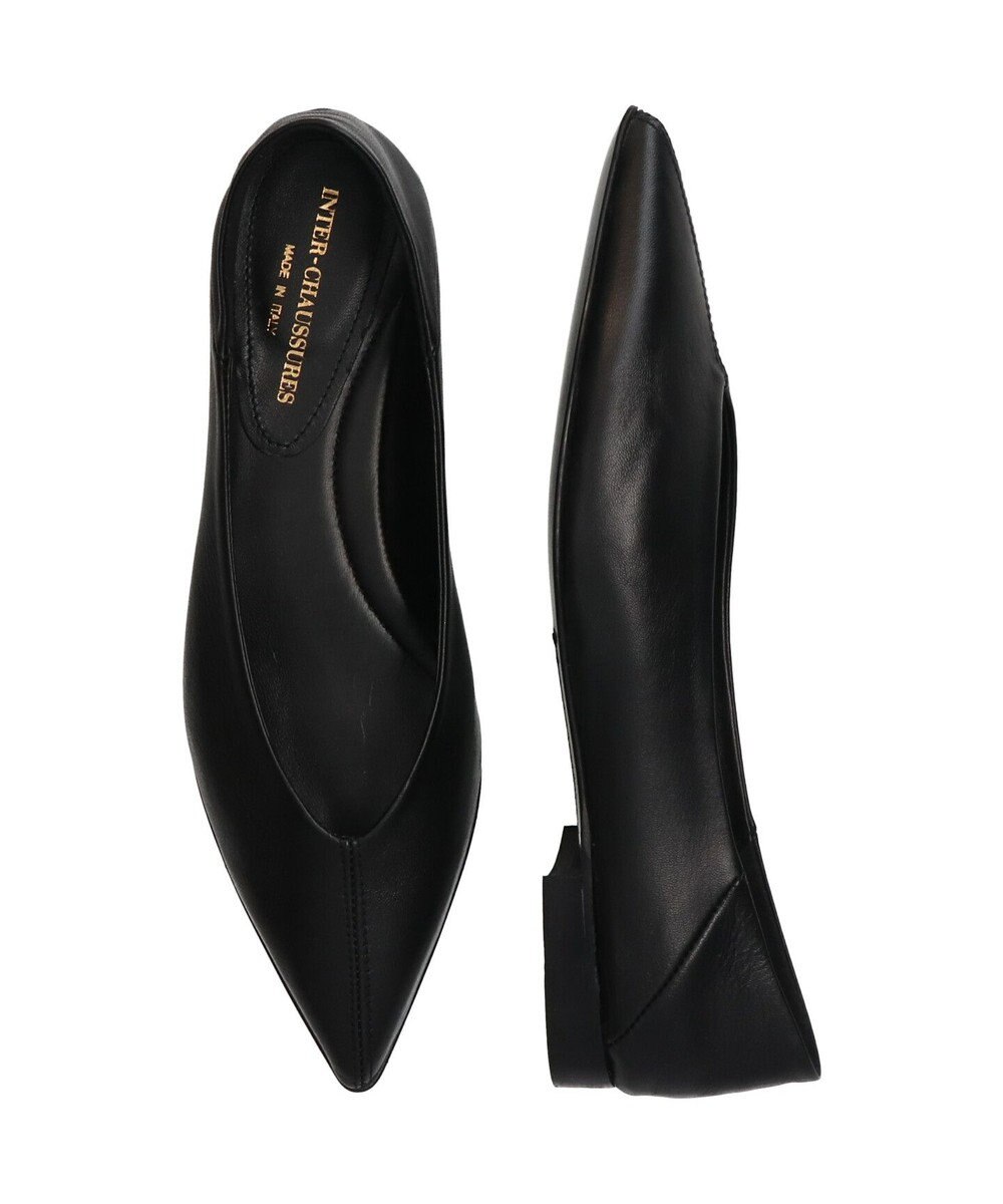 INTER-CHAUSSURES 【INTER-CHAUSSURES】ポインテッドトウサケットバレエシューズ 