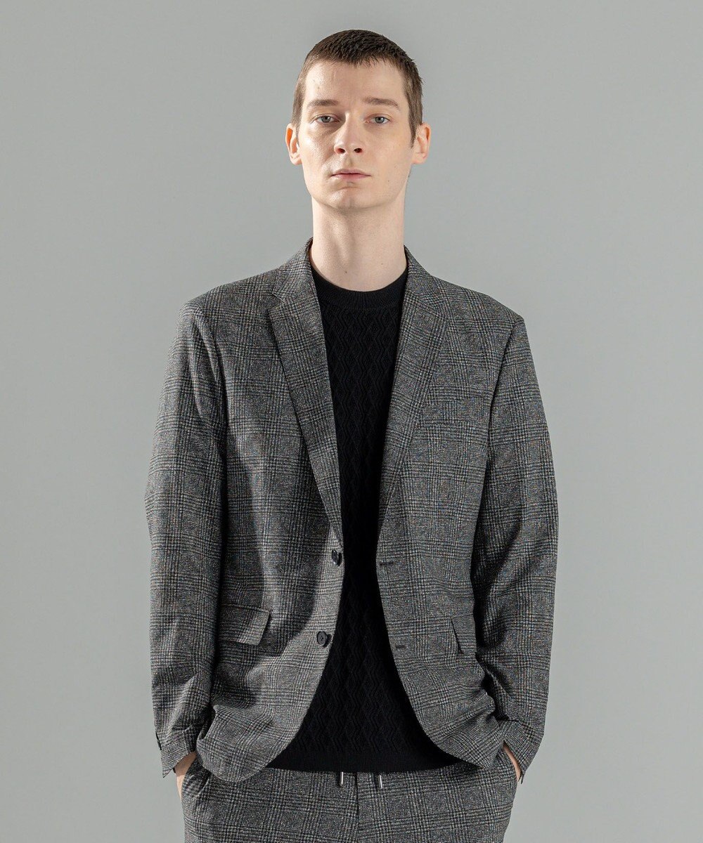 JOSEPH HOMME 新型・新柄【洗える/ストレッチ/シワになりにくい/セットアップ対応可】クールドッツストレッチ 　ジャケット 