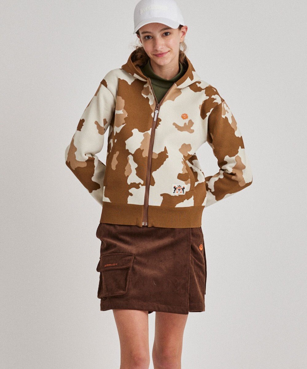 PW CIRCULUS 【WOMEN】コーデュロイ スカート見えショーツ 