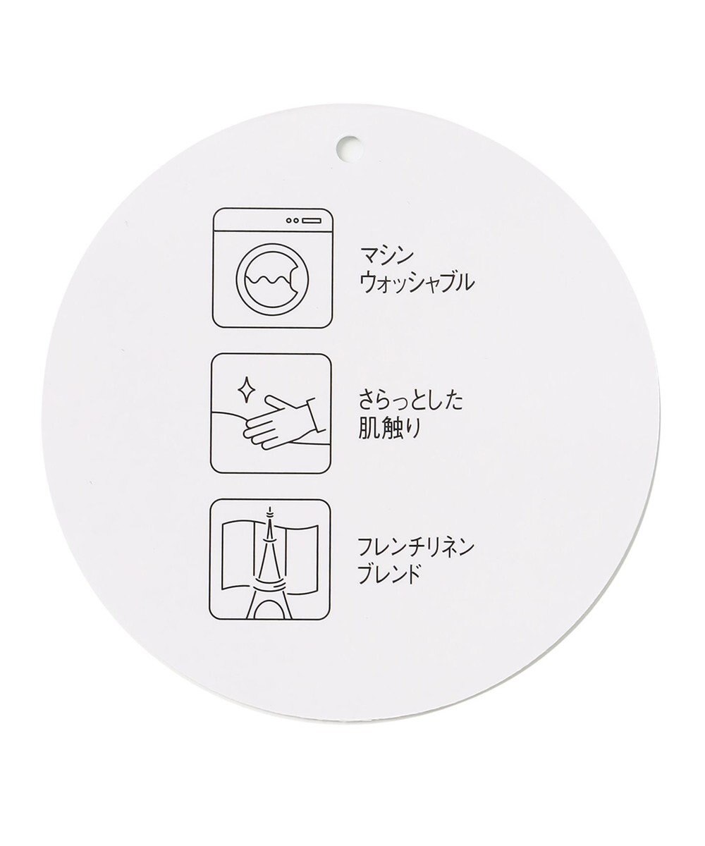 ANY 【洗える】ライトリネンクロスフレアスリーブ ブラウス 