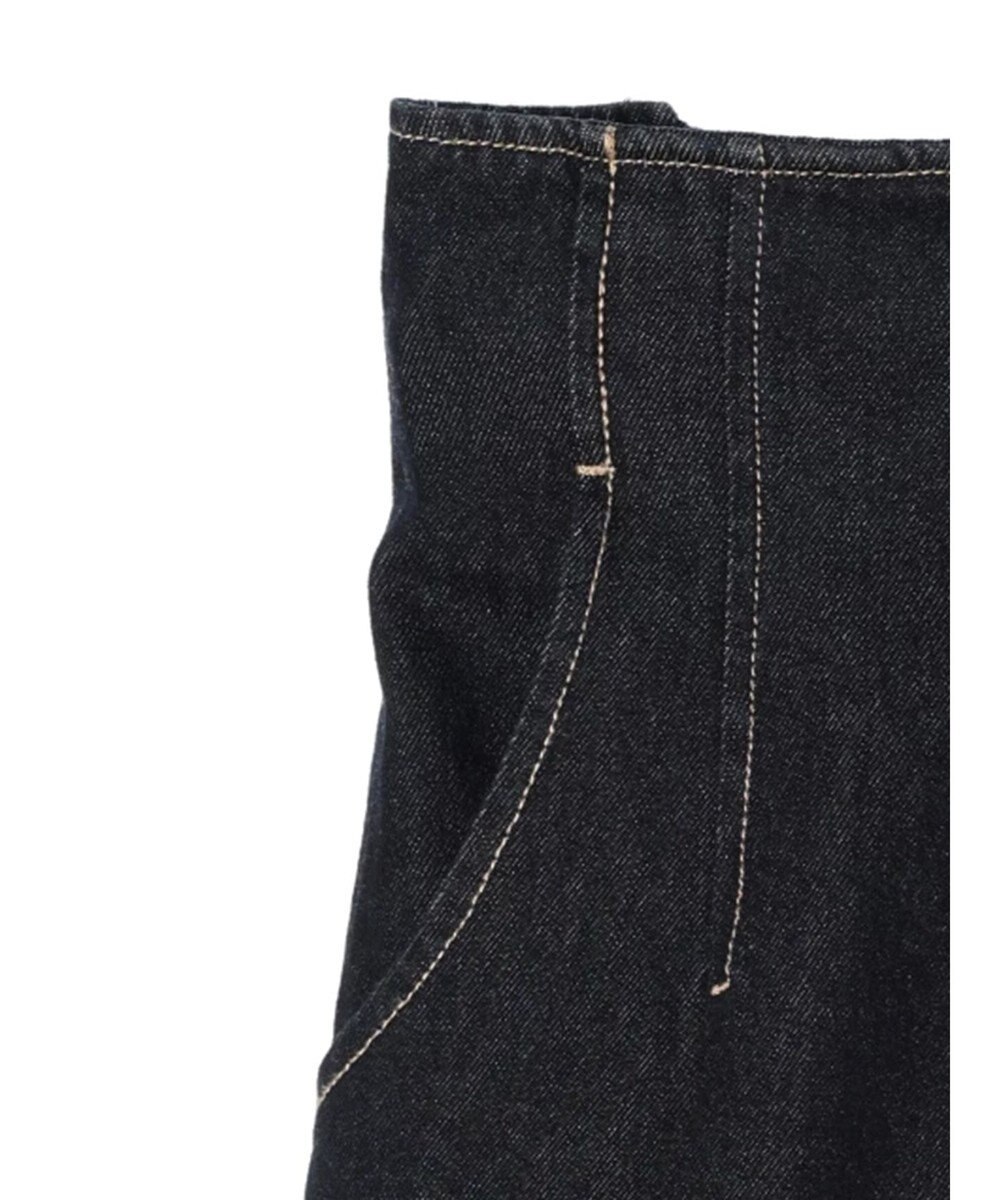 earth music&ecology フロントジップデニムパンツ 