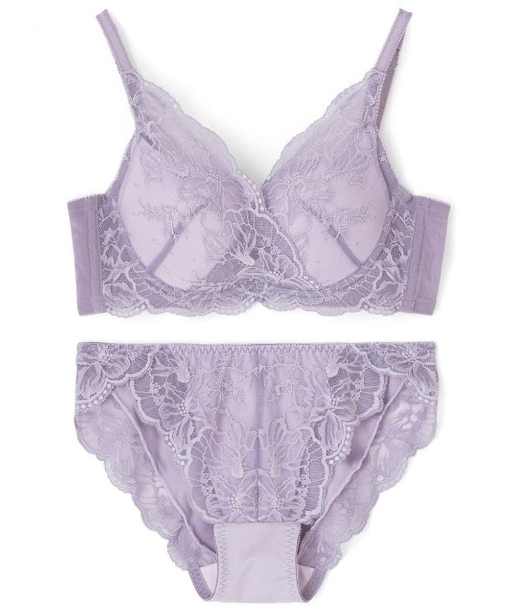 San-ai Resort（三愛水着楽園） 【フラワーレース】カシュクール脇高ブラセット 【northerly】 