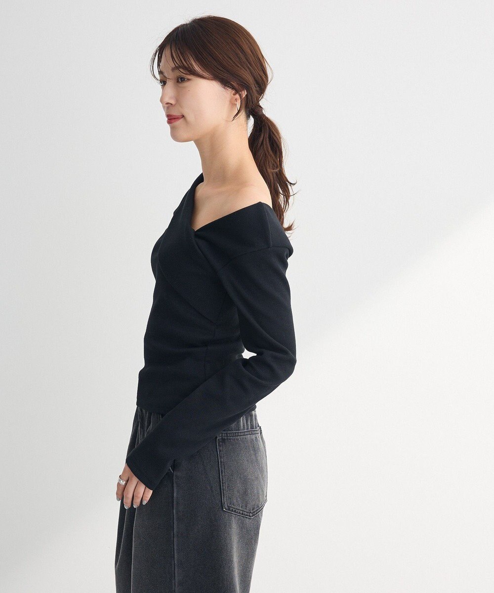 Green Parks ・ｓｗｉｎｇ　ｂｙ　クロスネックプルオーバー 