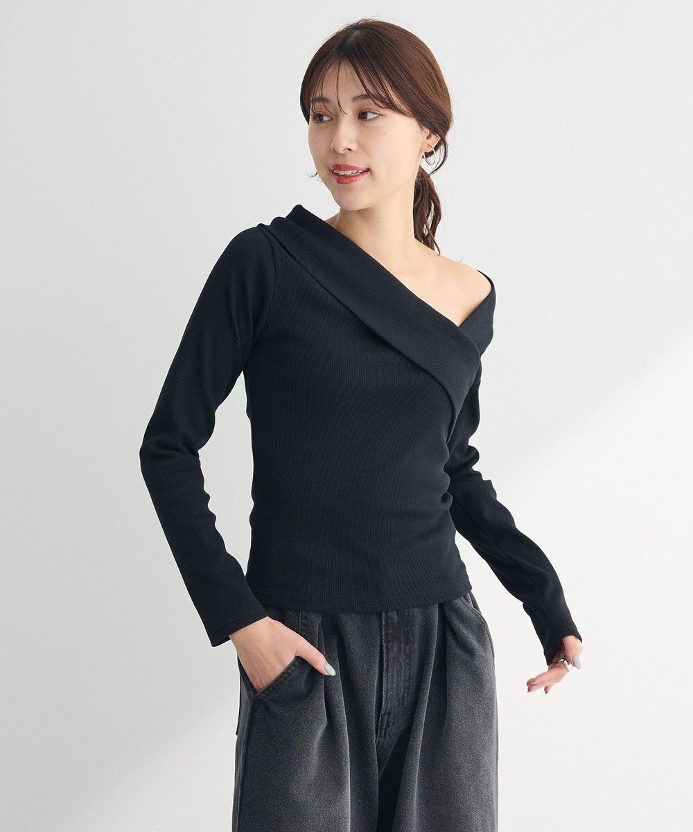 Green Parks ・ｓｗｉｎｇ　ｂｙ　クロスネックプルオーバー 