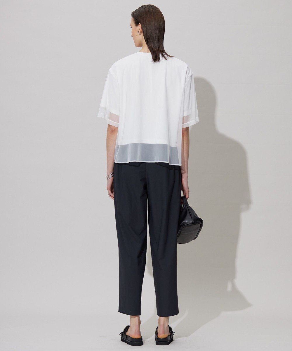 ICB L 【接触冷感・UVカット・防シワ・洗える】 アトラストリコット テーパードパンツ 