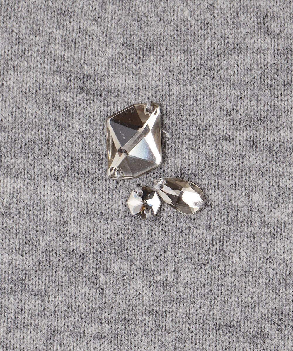 ICB 【洗える】 ジュエルニットプルオーバー 