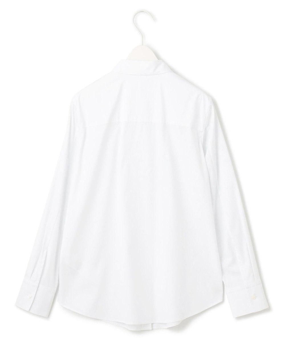 ICB 【洗える】コットンナイロンシャーティング ベーシックシャツ 