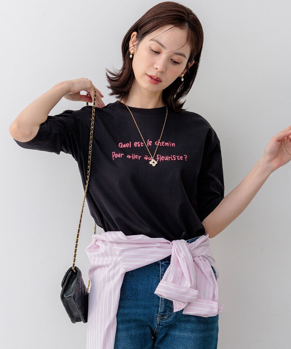 組曲 S 【Flower Collection】プリントTシャツ 