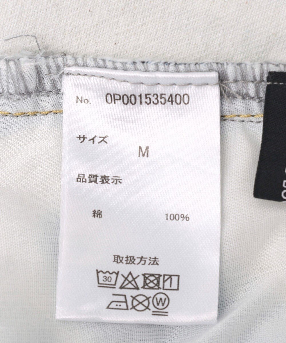 CRAFT STANDARD BOUTIQUE ハイブリーチケミカル加工デニムワイドパンツ 