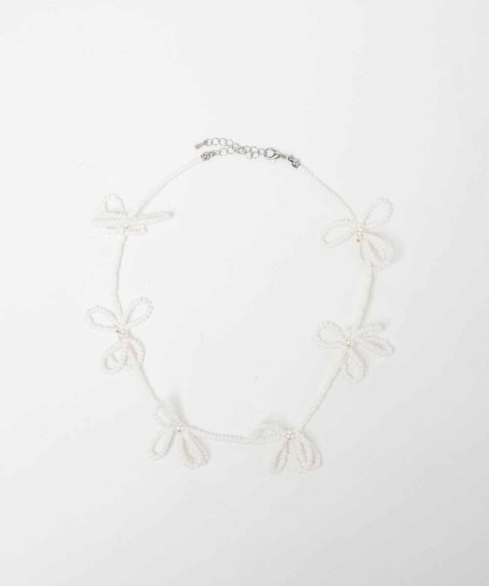 WEGO Lフラワービーズネックレス 