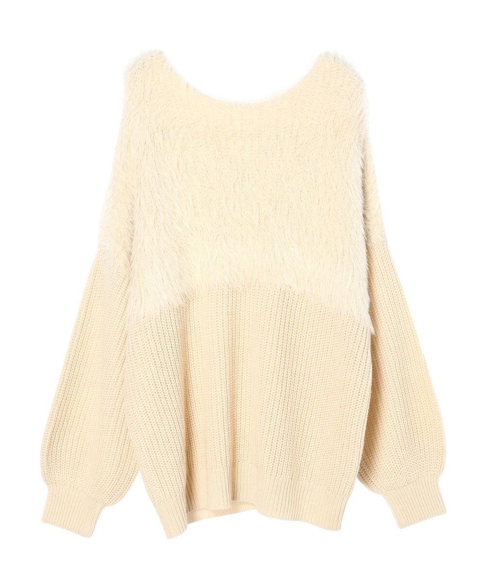 Green Parks ・Ｐｅｔｉｔ　Ｆｌｅｕｒ　シャギーキリカエニット 