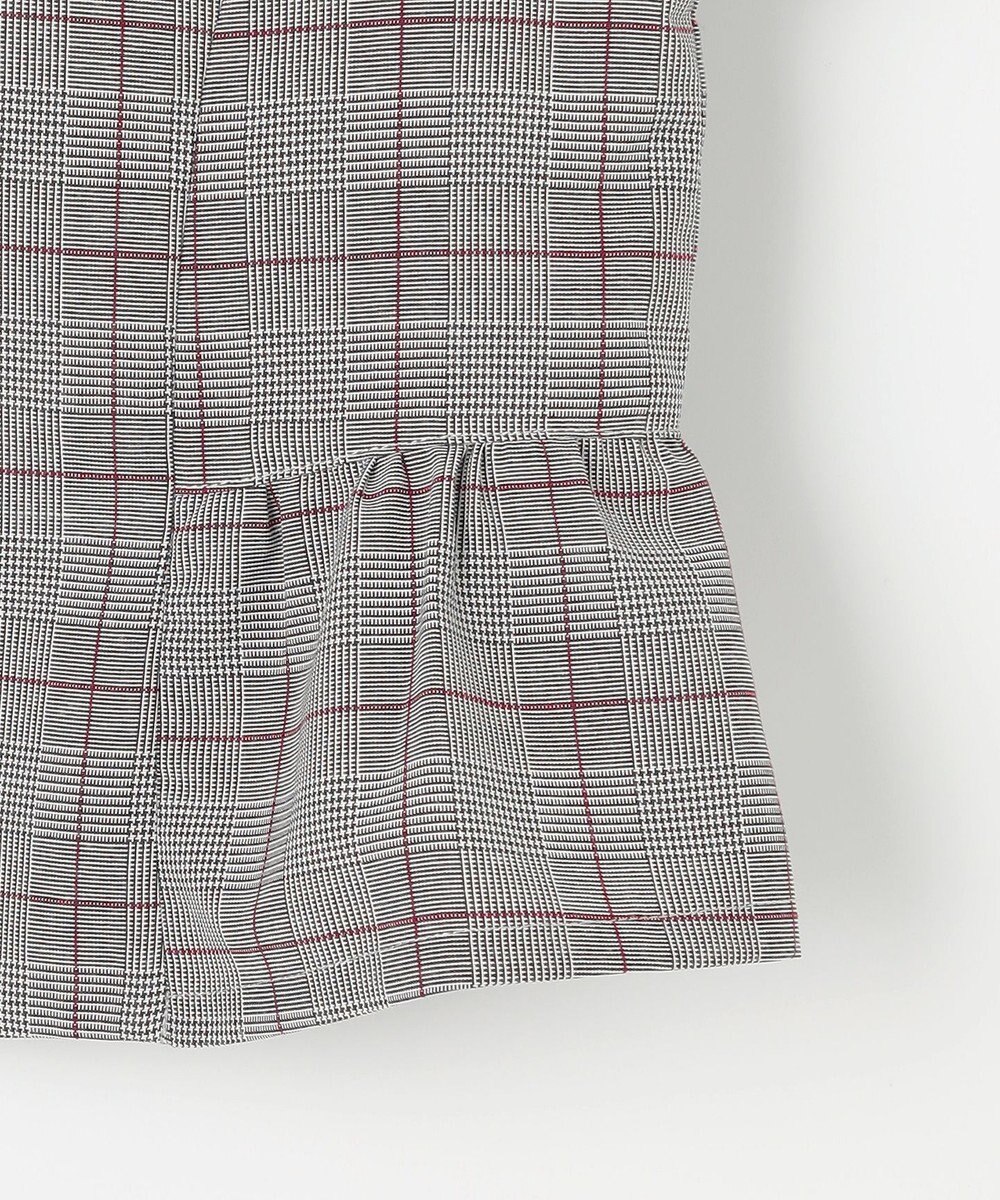 組曲 KIDS 【150-170㎝】グレンチェックジャケット＆プリーツワンピース セット 