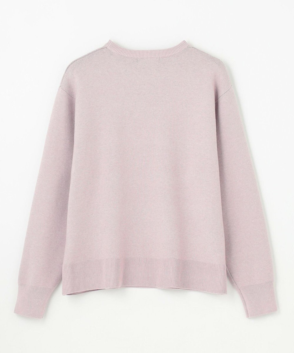 ANY 【洗濯機可】スウェットライクロゴニット 