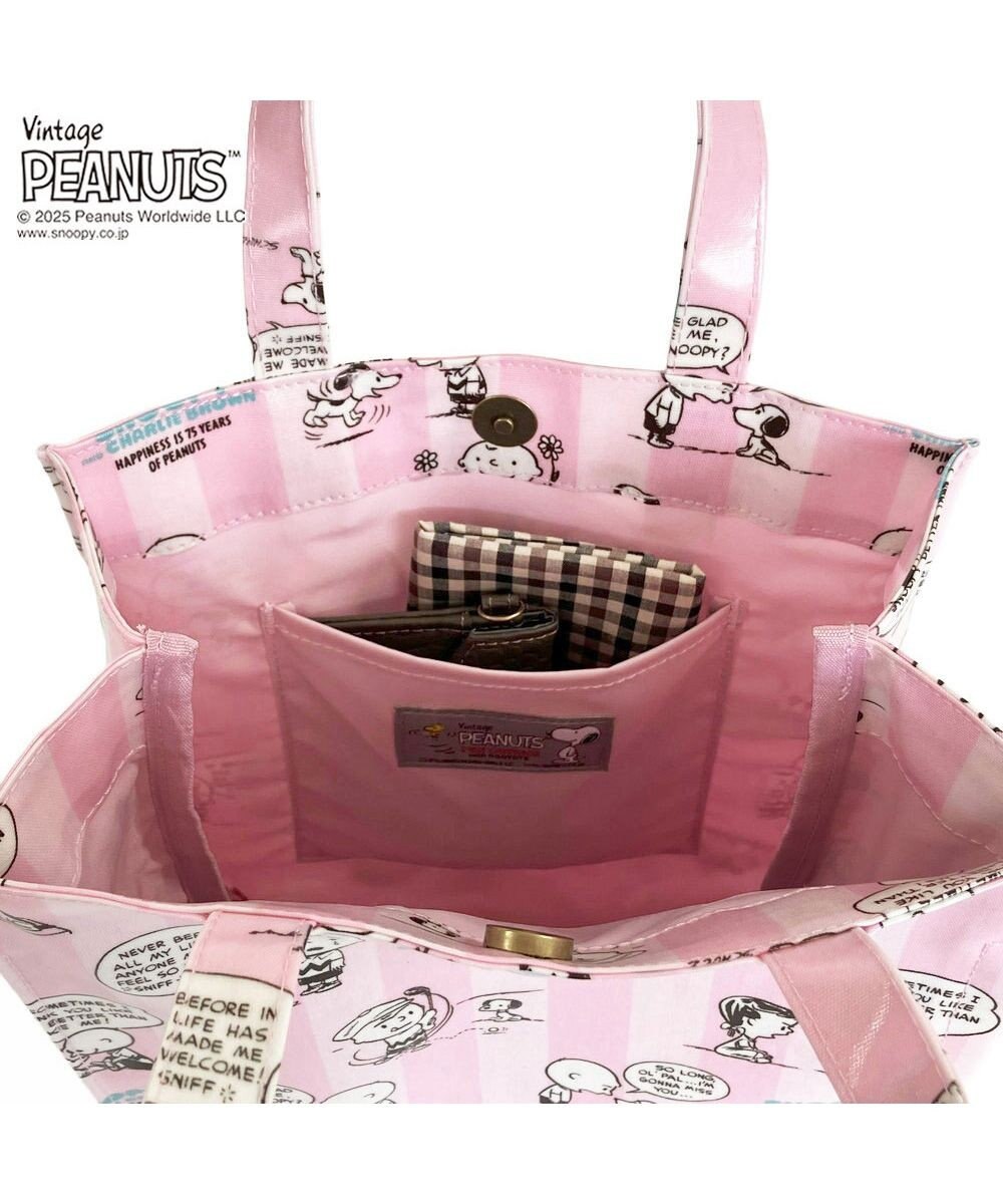 ROOTOTE 8431【スヌーピー】IP.スクエア.ラミネート.ピーナッツ-0L 