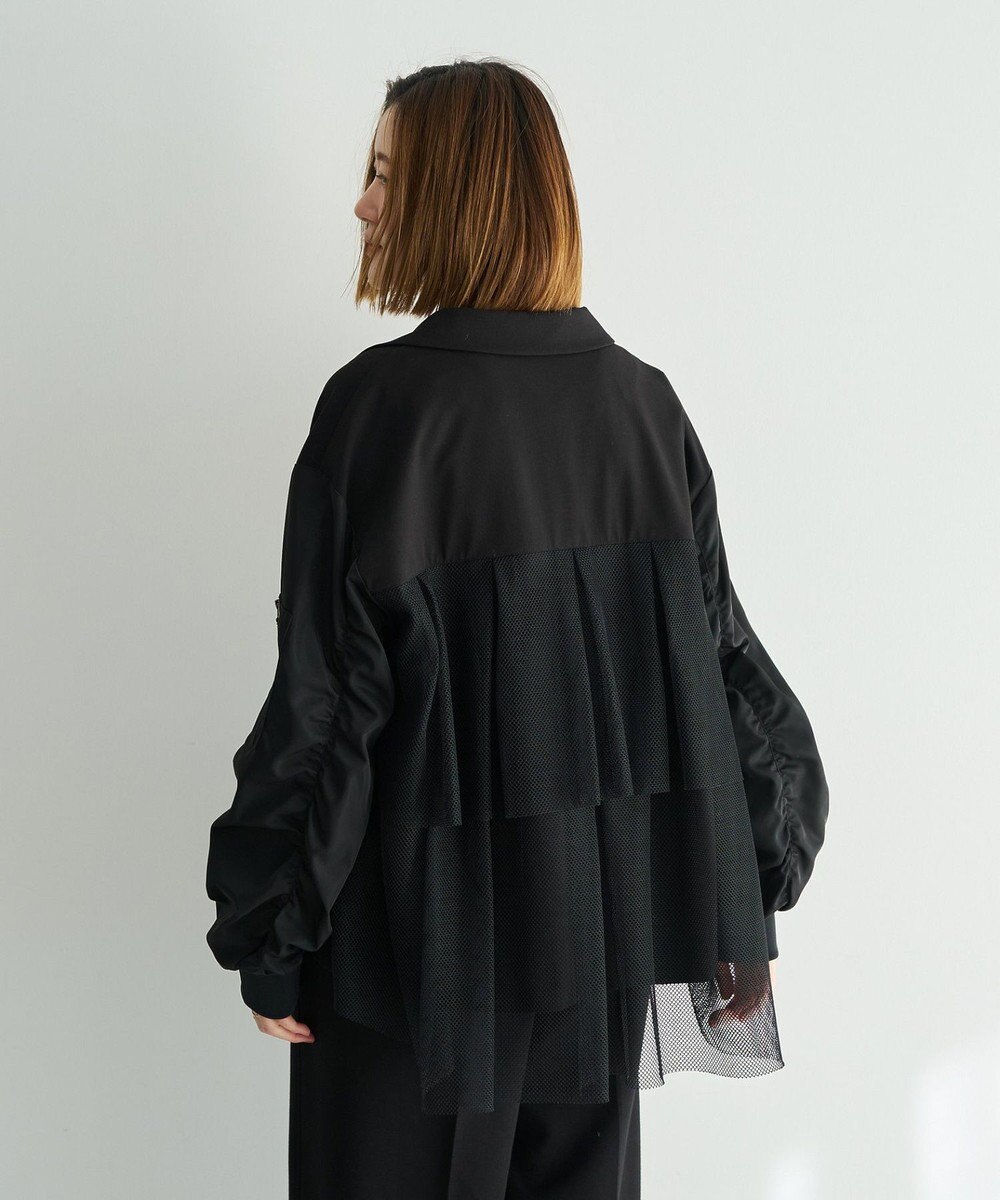 YECCA VECCA 異素材MIXテーラードジャケット 