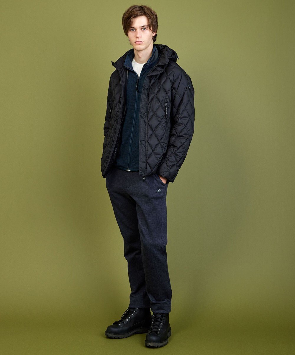 JOSEPH ABBOUD MOUNTAIN 【ストレッチ/吸湿発熱/蓄熱保温/裏起毛 】ソフトサーモテリー パンツ 