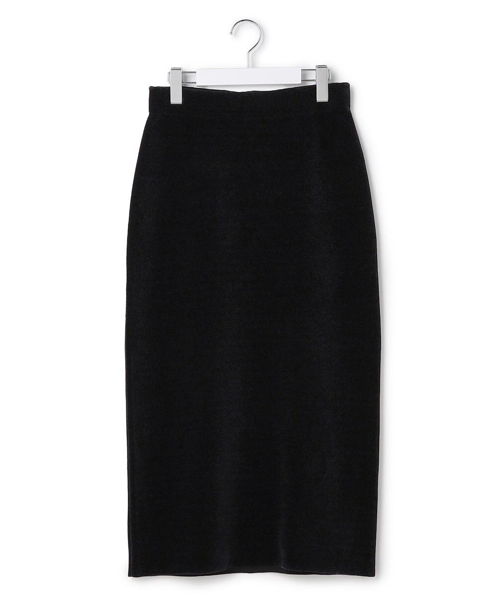 23区 S 【SLOW/一部店舗限定】ベロア風ニット スカート 