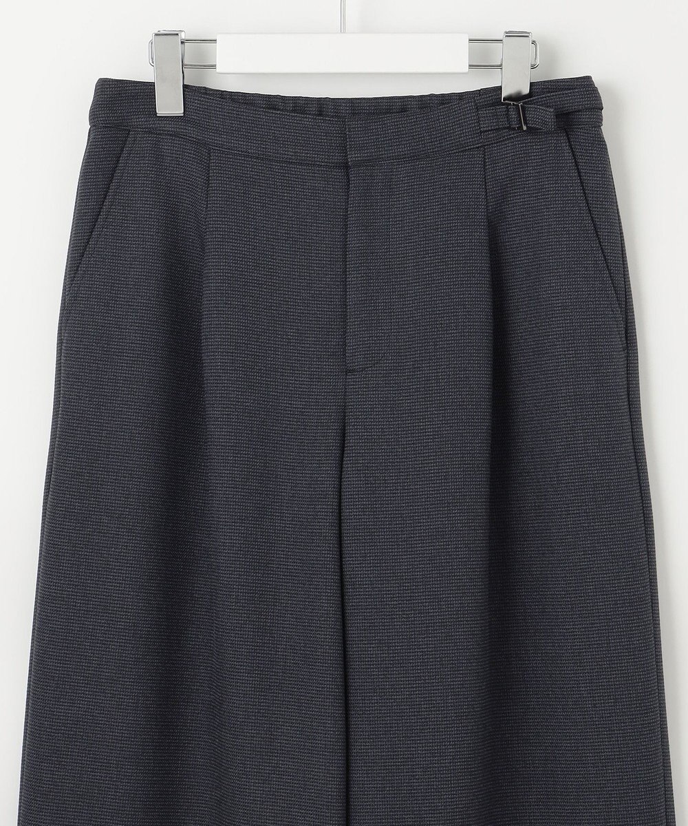 J.PRESS LADIES 【洗える】TUMUGITOピンヘッド ワイド パンツ 