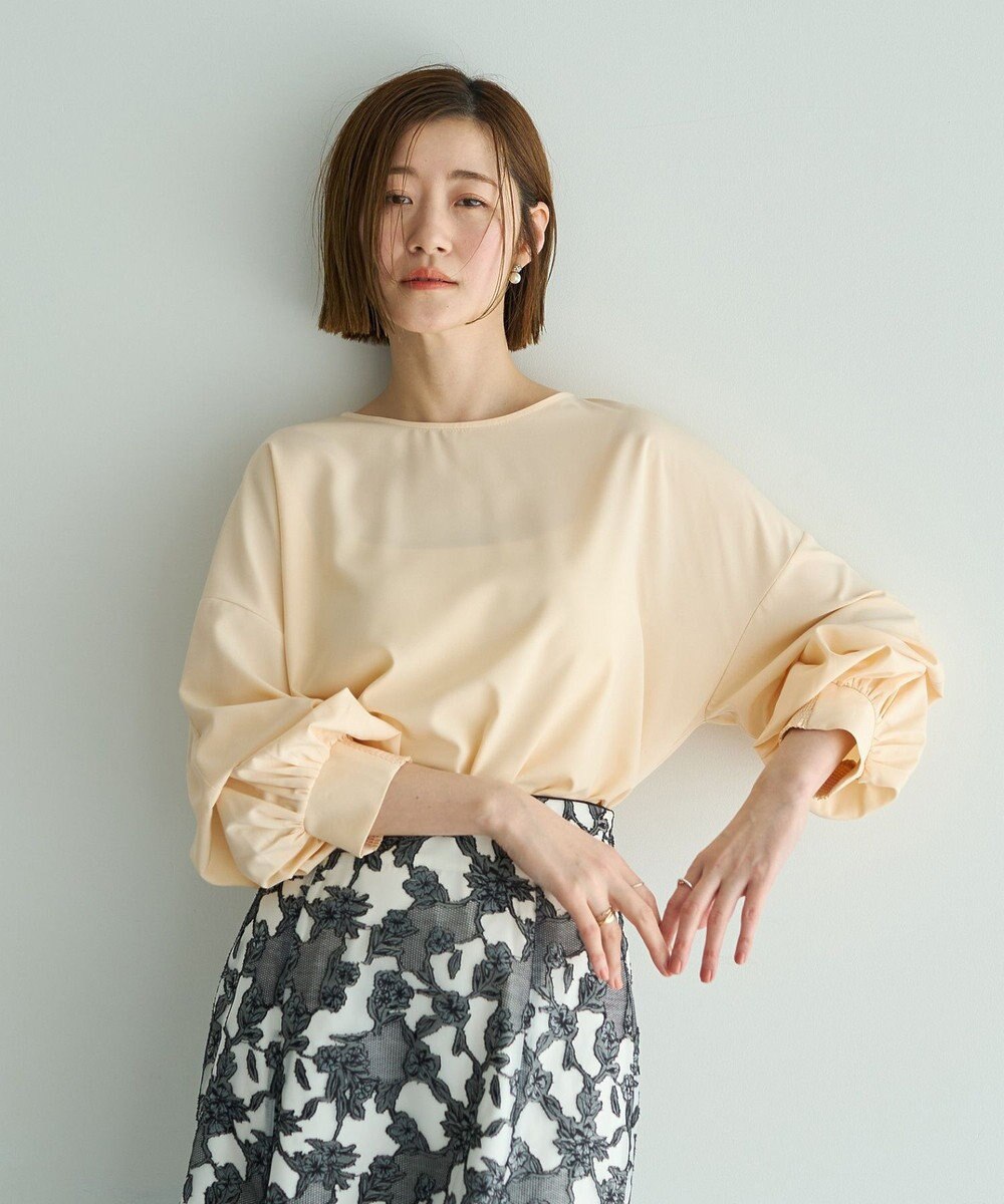 YECCA VECCA 2wayボリューム袖ブラウス 