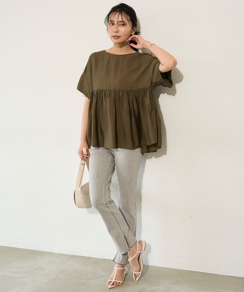 UNFILO 【UNFILO DENIM】撥水 スリムフィットデニム 