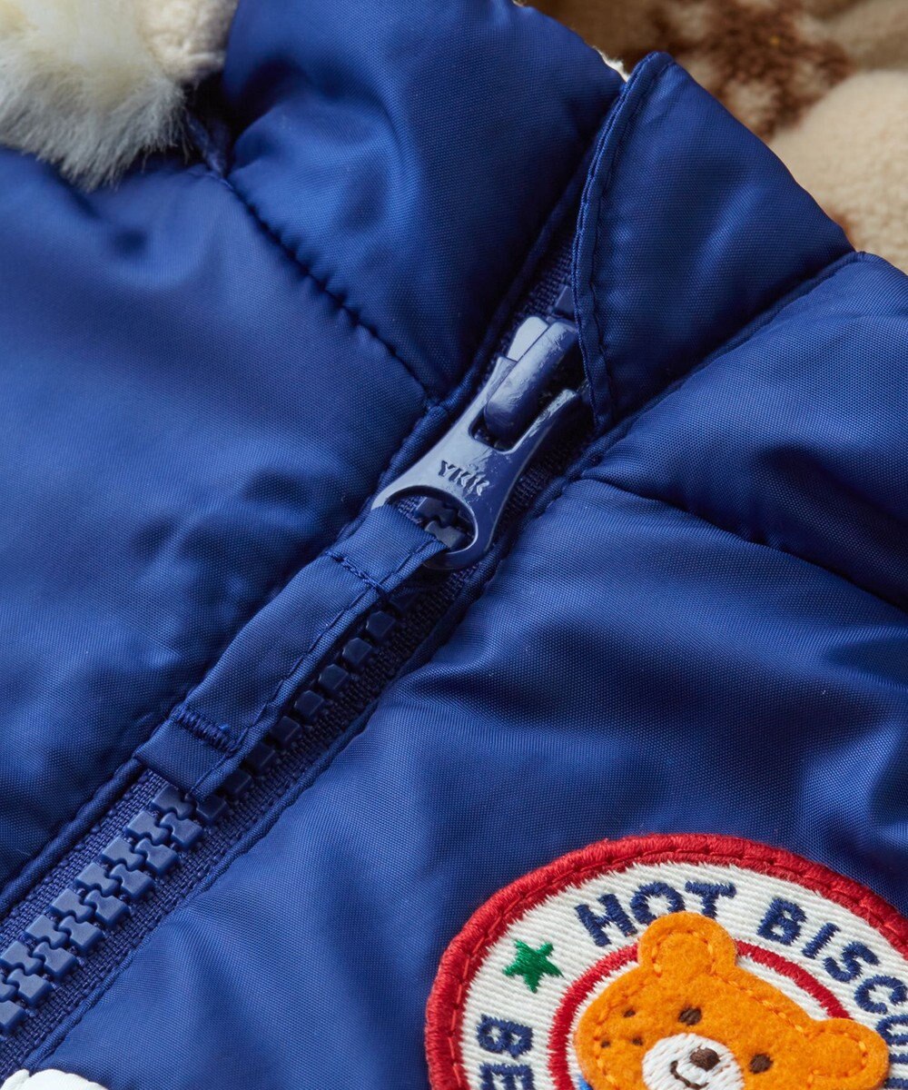 MIKI HOUSE HOT BISCUITS 【80-120cm】 裏地フリース ジャンパー 