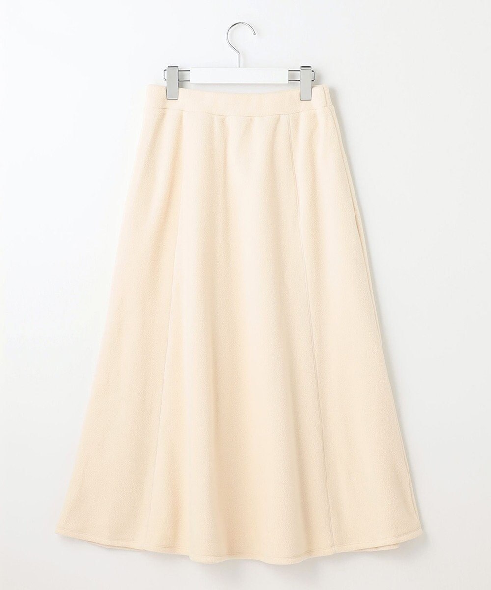 23区 【SLOW/セットアップ対応】マイクロエコフリース フレア スカート 