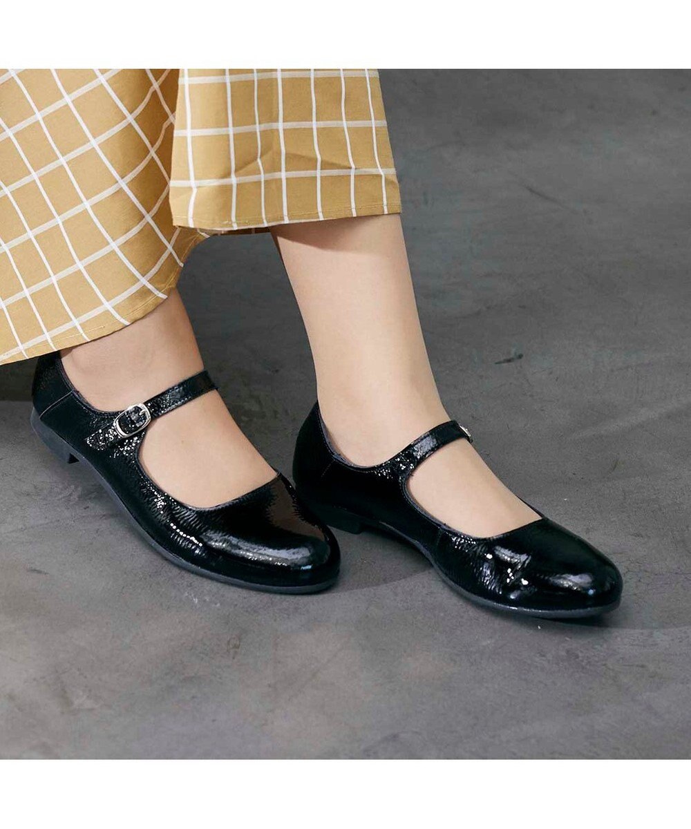 ing 【WEB限定】メリージェーンフラットシューズ 