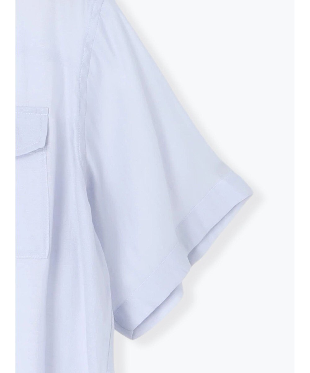 Te chichi シアー半袖Wポケットシャツ 