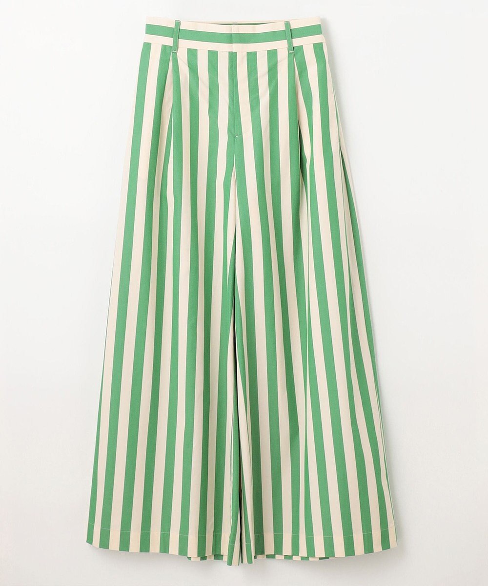 NAVE 【Nave 　洗える】ワイドストライプ　パンツ 