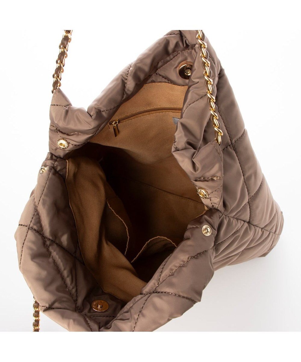 UNBILLION カシュカシュ cachecache / ナイロンキルティングチェーン手提げトート 