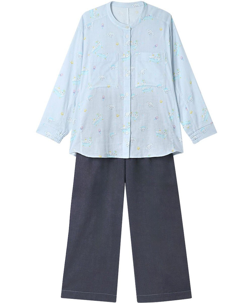 ワコール／睡眠科学 パジャマ 長袖 長ズボン 綿100%(本体) 寝返りしやすい 【睡眠科学×サンリオキャラクターズ】 レディース YDX651 睡眠科学／ワコール 