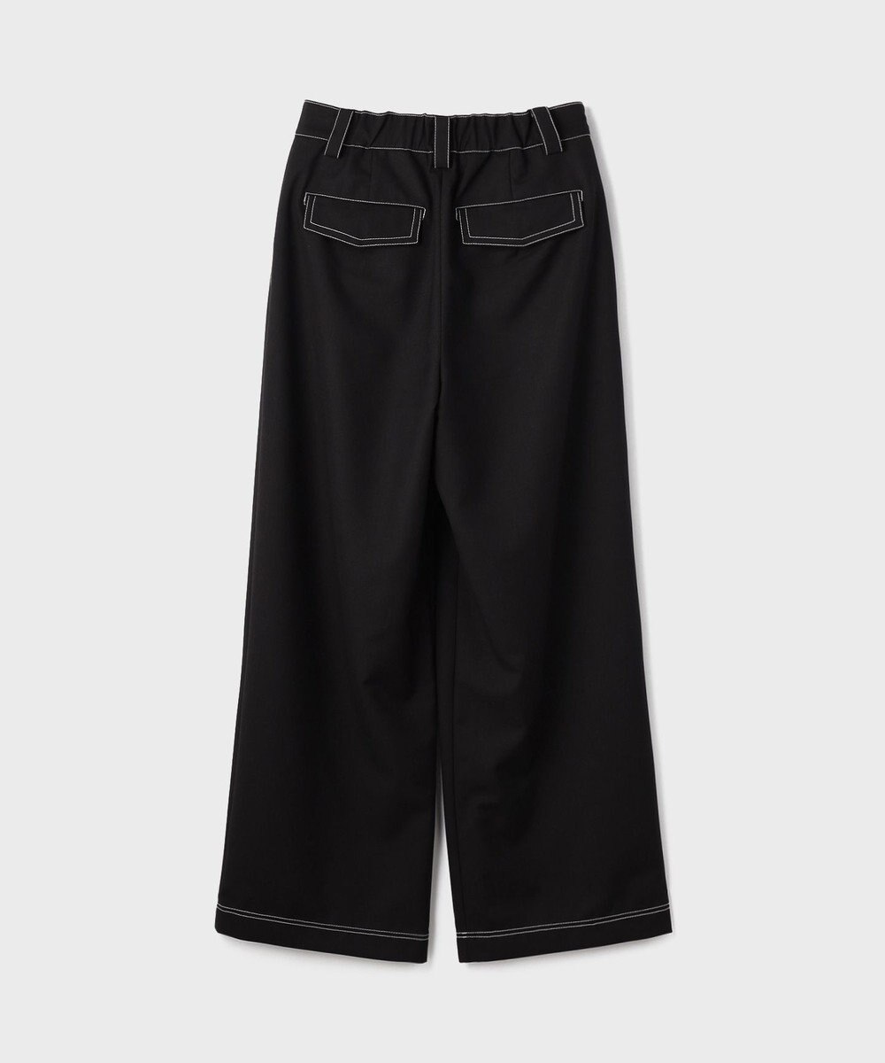 GRACE CONTINENTAL タックカーブパンツ 