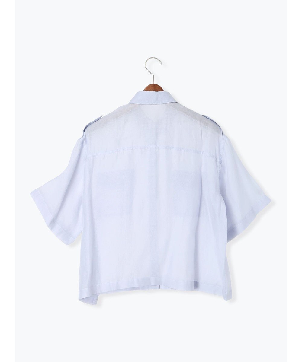 Te chichi シアー半袖Wポケットシャツ 