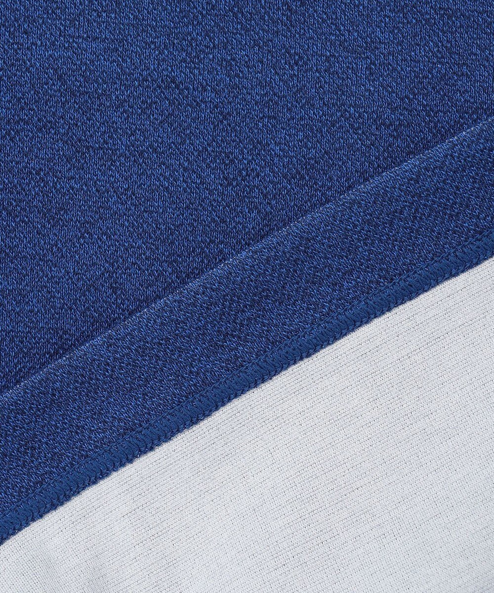 JOSEPH ABBOUD 【キングサイズ・快適な着心地・イージーケア】カノコダブルフェイス ハイネック ZIP プルオーバー 