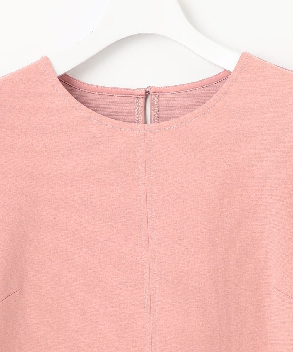 Feroux 【洗える】ドロストスリーブカットソー ワンピース 