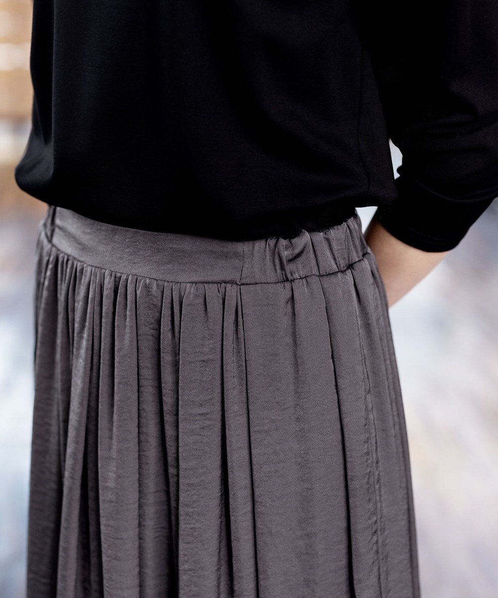 Tiaclasse L 【洗える】パーカードッキングワンピース 