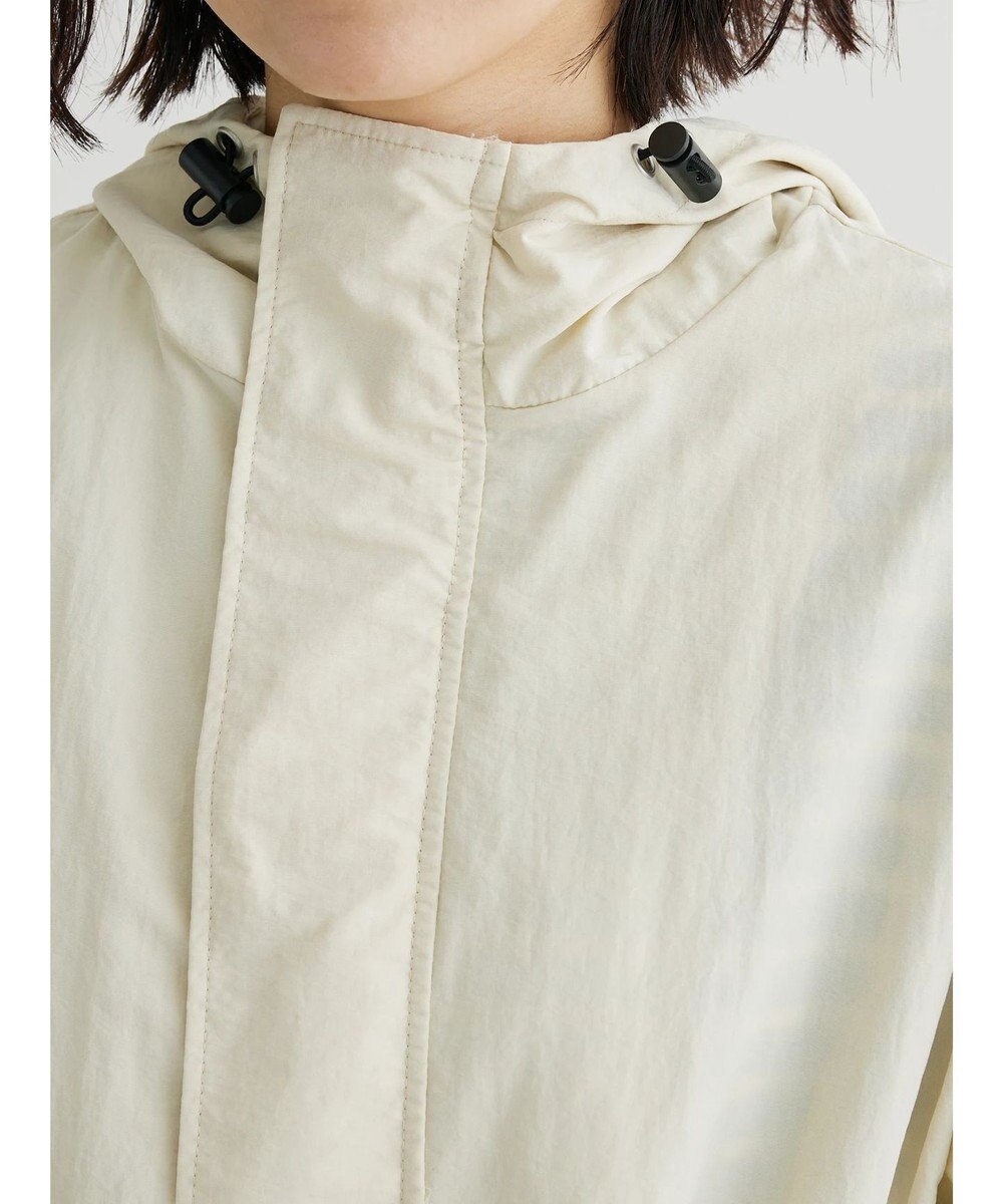 Green Parks フーデットロングコート 