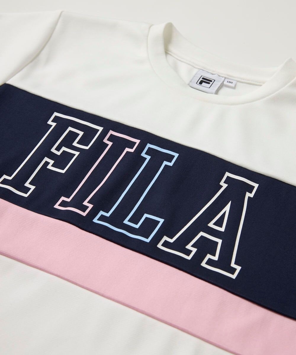 OP／FILA 【FILA】ドライピケ半袖Tシャツ 