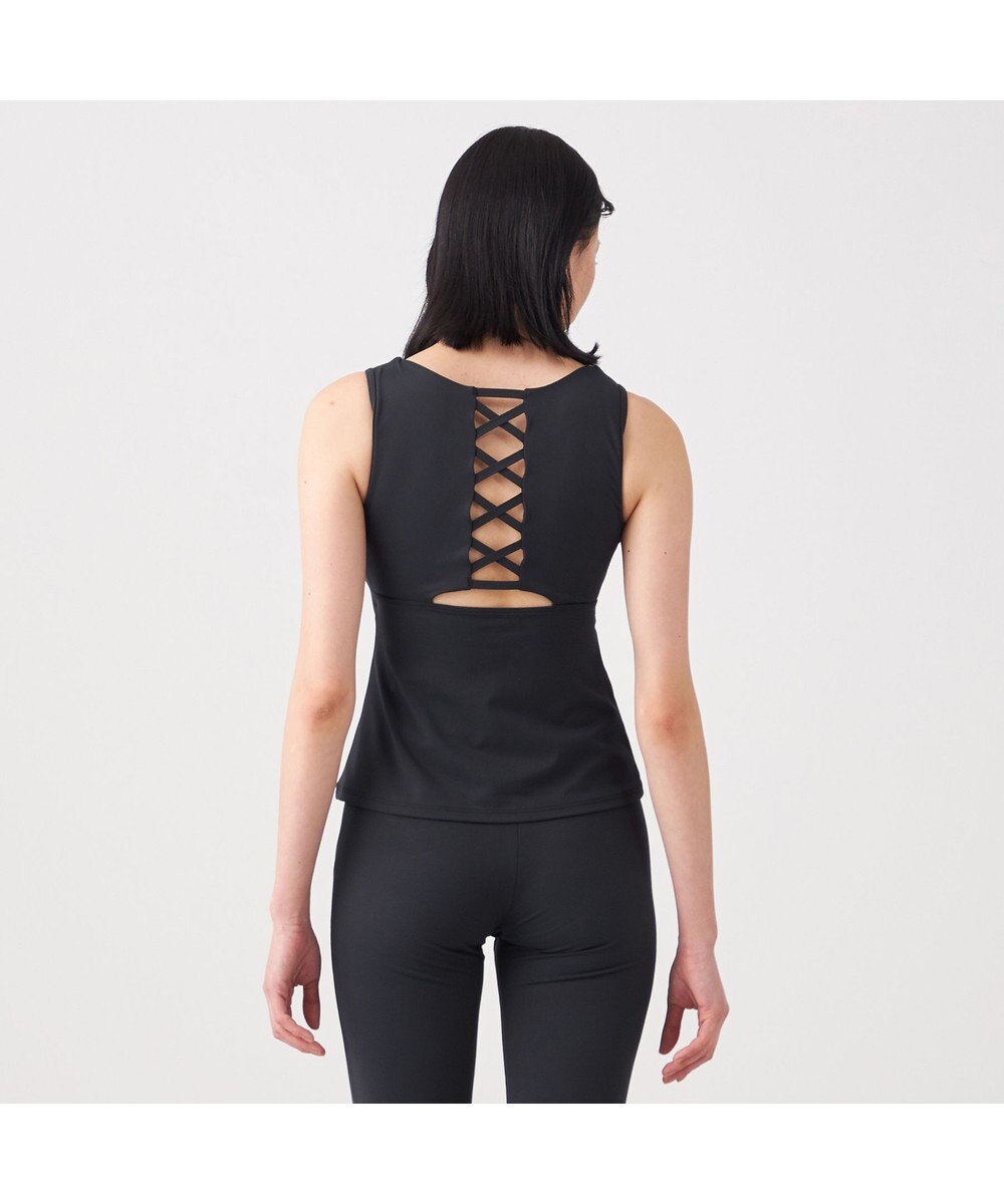 Chacott Chacott BALANCE ホットメルトレースアップトップ 