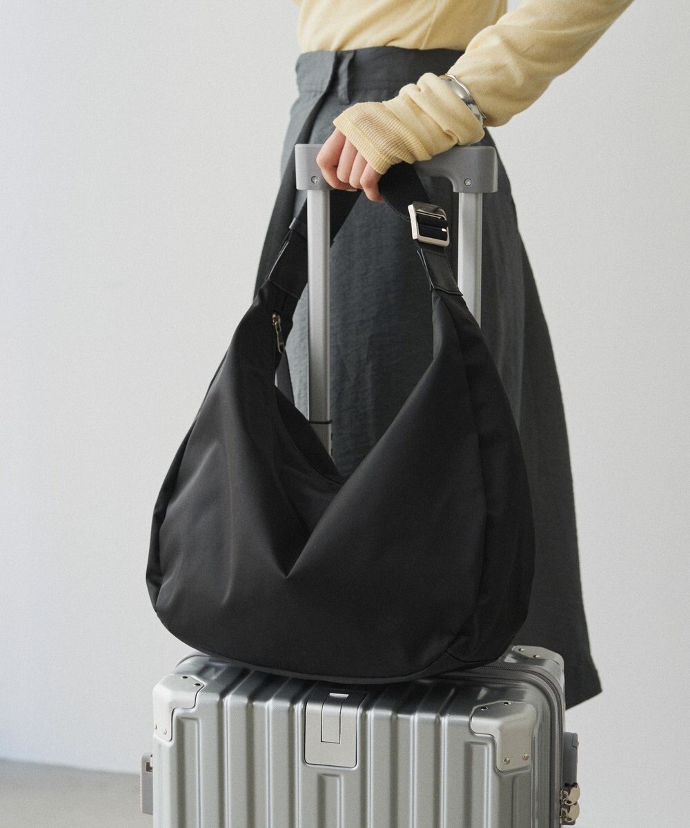 russet クラウズナイロンラウンドビッグショルダーバッグ(CE-1292) 