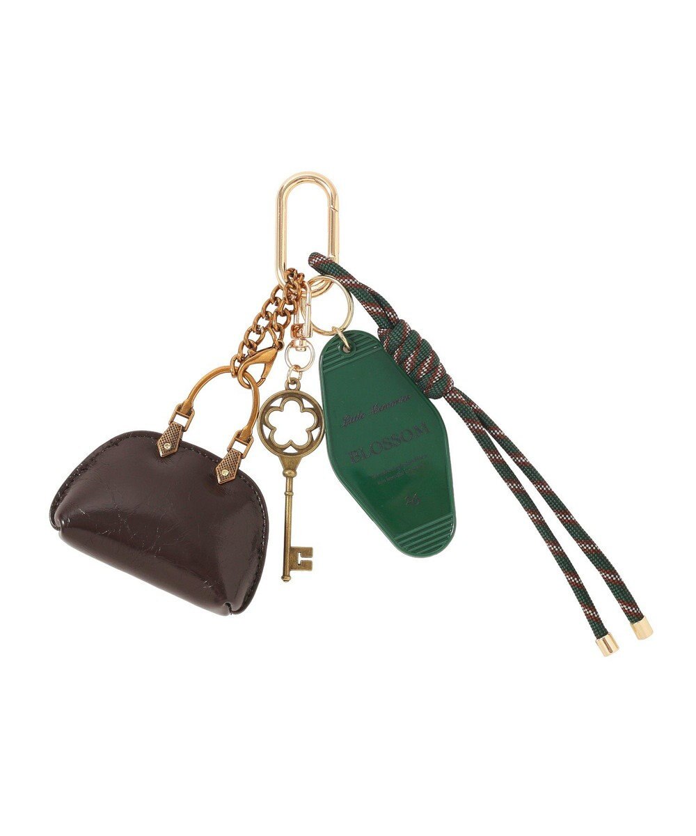 earth music&ecology ＫＥＹ＆バッグプレッピーチャーム 