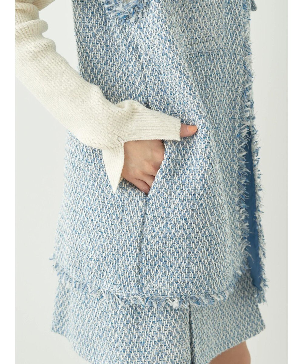 earth music&ecology ツイードジレ 